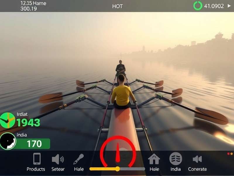 Rowing Master download statistics and player demographics in India